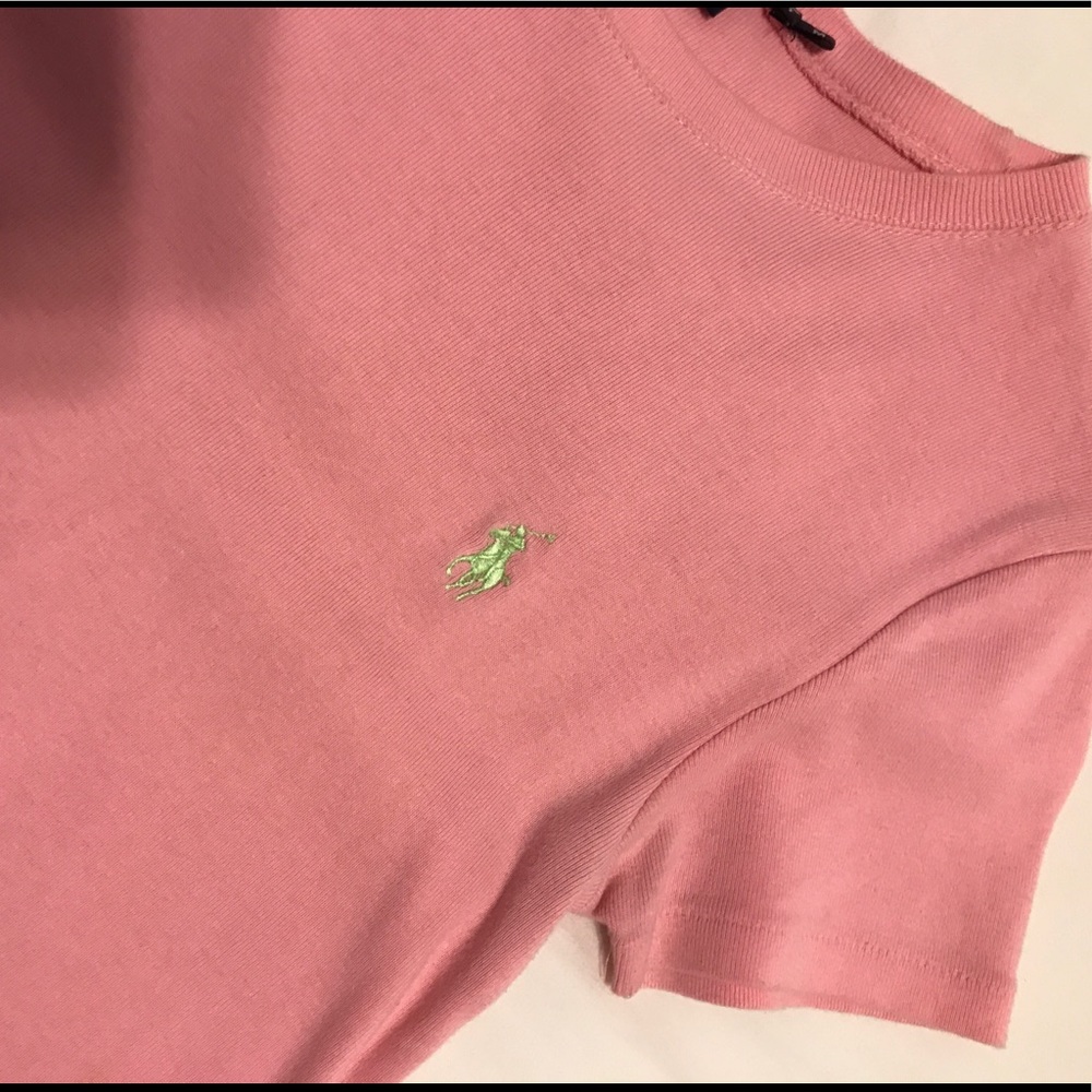 Pink Ralph Lauren Shirt